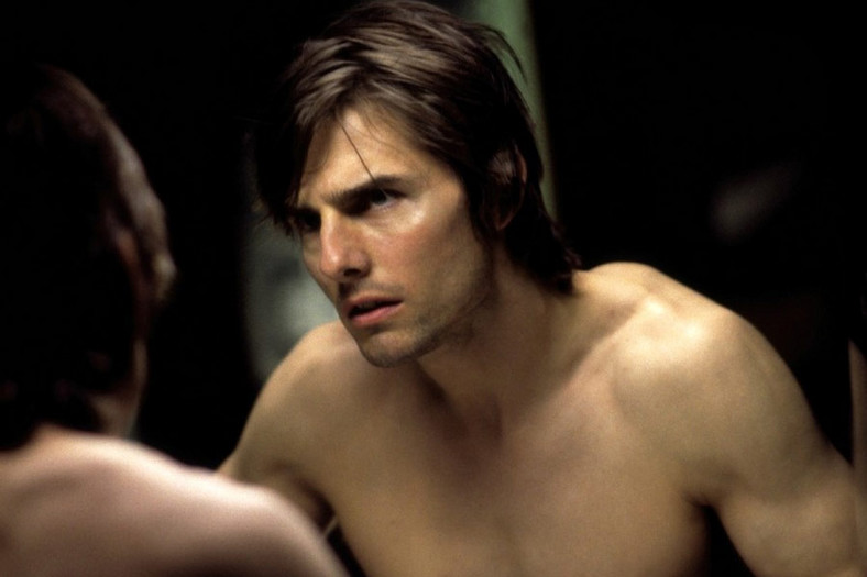 Tom Cruise jako David Ames w filmie "Vanilla Sky" (2001)