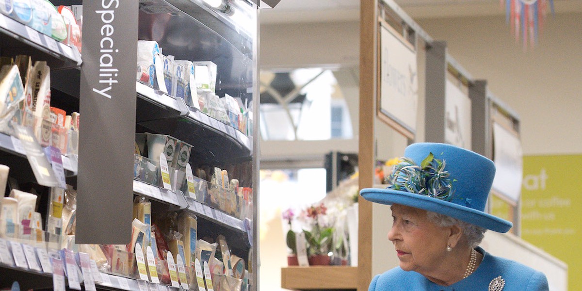 PHOTOS: The Queen's visit to Waitrose and a local pub in Dorset