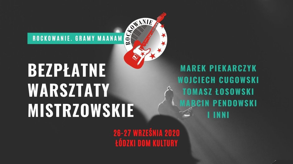 Warsztaty muzyczne z Piekarczykiem i Cugowskim w Łódzkim Domu Kultury