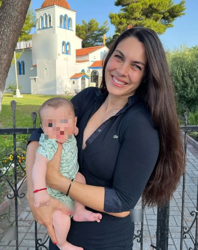 Milica Mandić pokazala sina