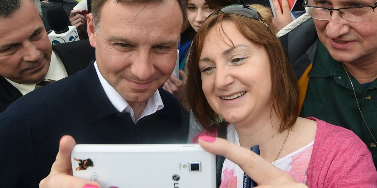 WARSZAWA ANDRZEJ DUDA WARSZAWIACY SPOTKANIE