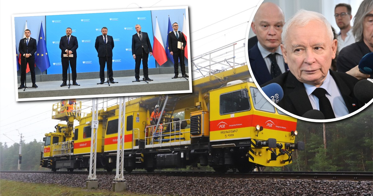 Zapytali Kaczyńskiego o dywersję na torach. Padła radykalna odpowiedź