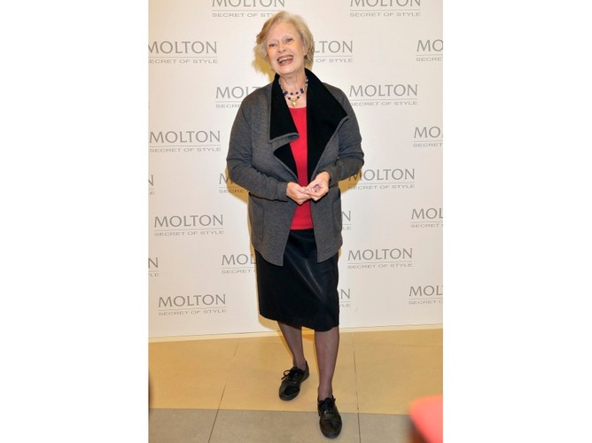 Niewyjściowy but to nie problem. Pani Beacie należą się brawa za to, że postawiła na wygodę.