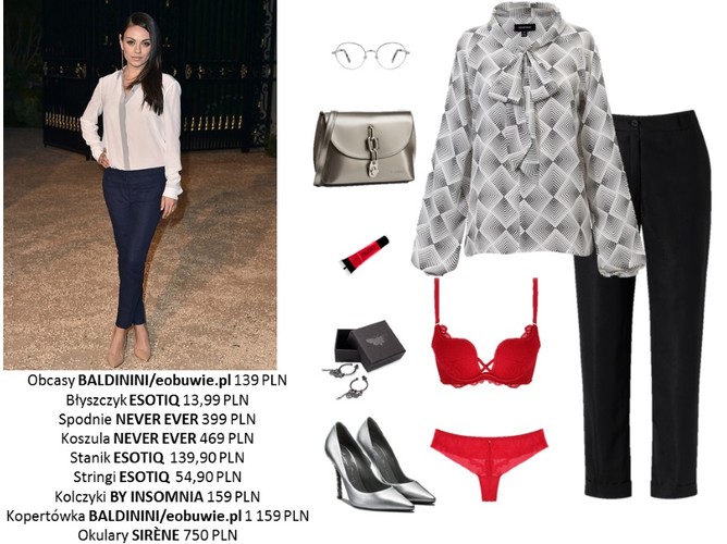 STYLIZACJE inspirowane zestawmi Mili Kunis