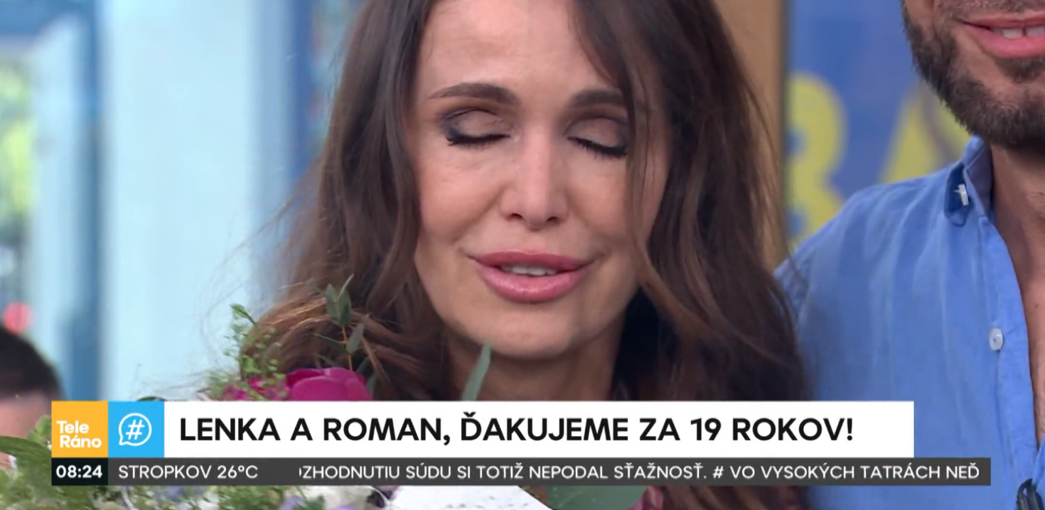 Posledné Teleráno Šóošovej a Juraška bolo nabité emóciami.