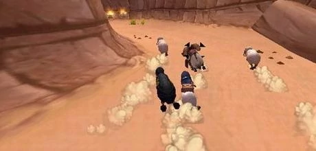 Screen z gry "Champion Sheep Rally"
