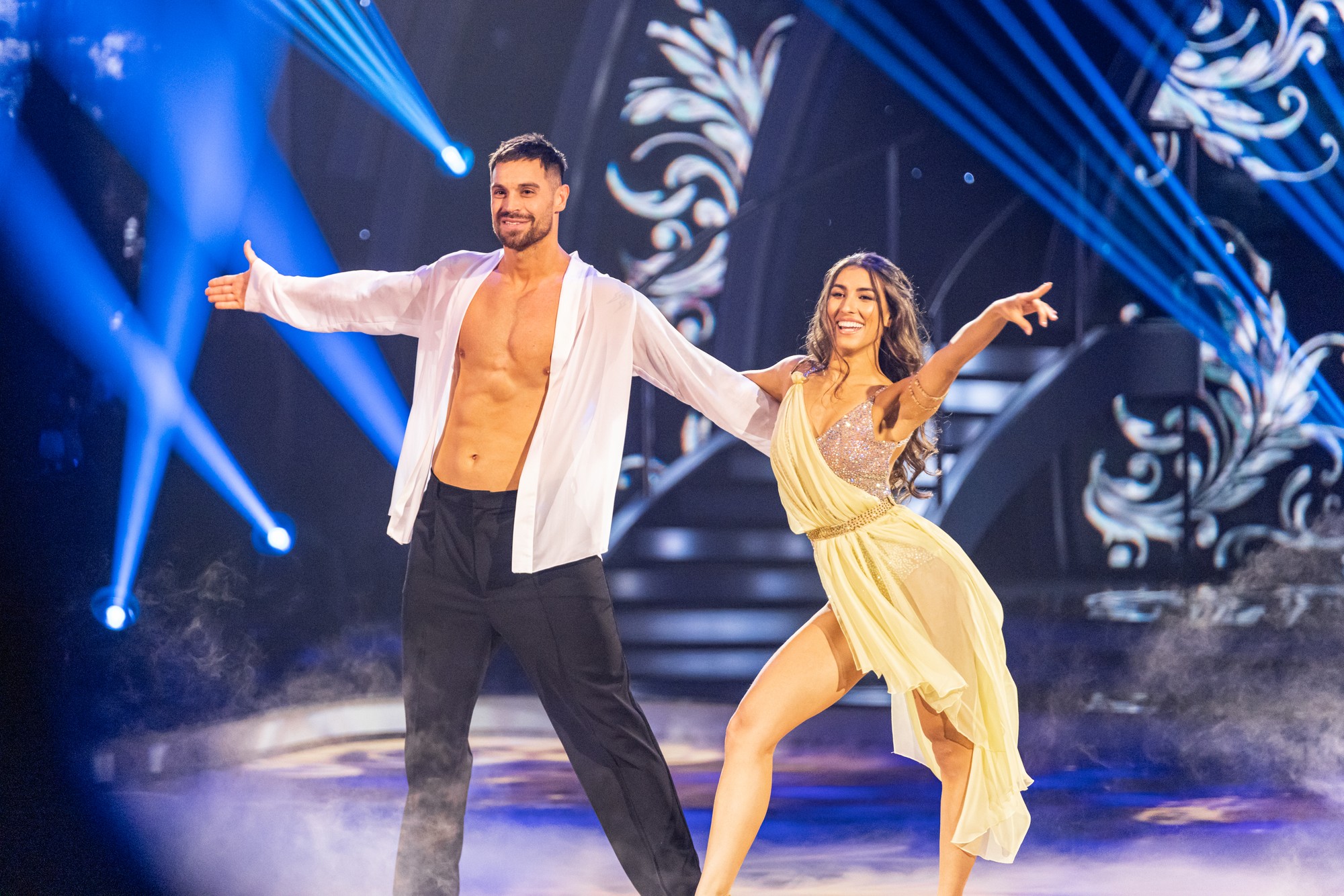 Jasmin Affašová a Adam Šedro v Let's Dance.