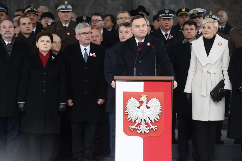 Andrzej Duda i Agata Kornhauser-Duda