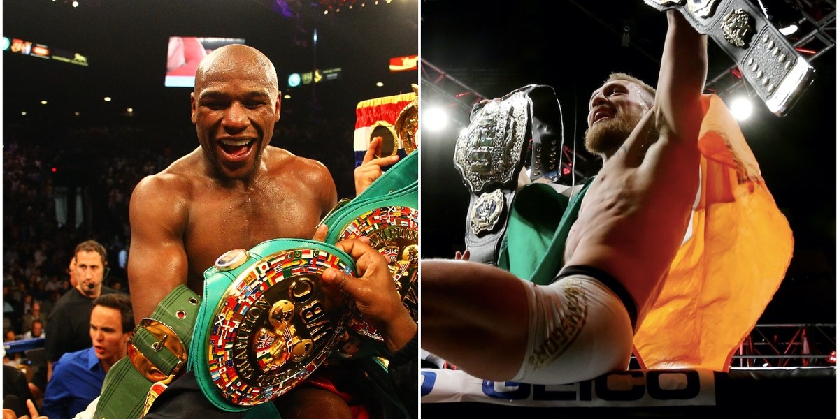 British bookmakers are now taking bets on Floyd Mayweather vs Conor McGregor