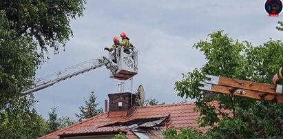 Groza w warszawskim przedszkolu. W budynek uderzył piorun. W środku były dzieci