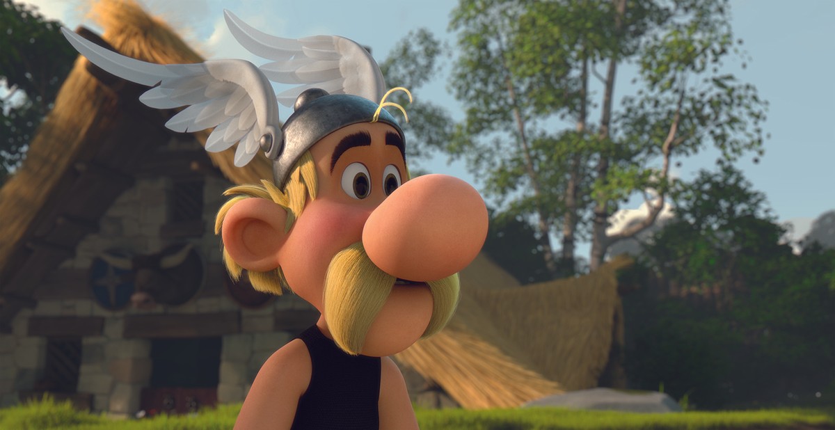 Kadr z filmu "Asterix i Obelix: Osiedle Bogów"