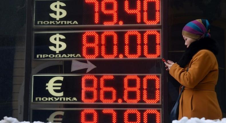 The ruble's exchange rates have risen dramatically in recent months, strengthening to less than 60 rubles to the euro for the first time since June 2015