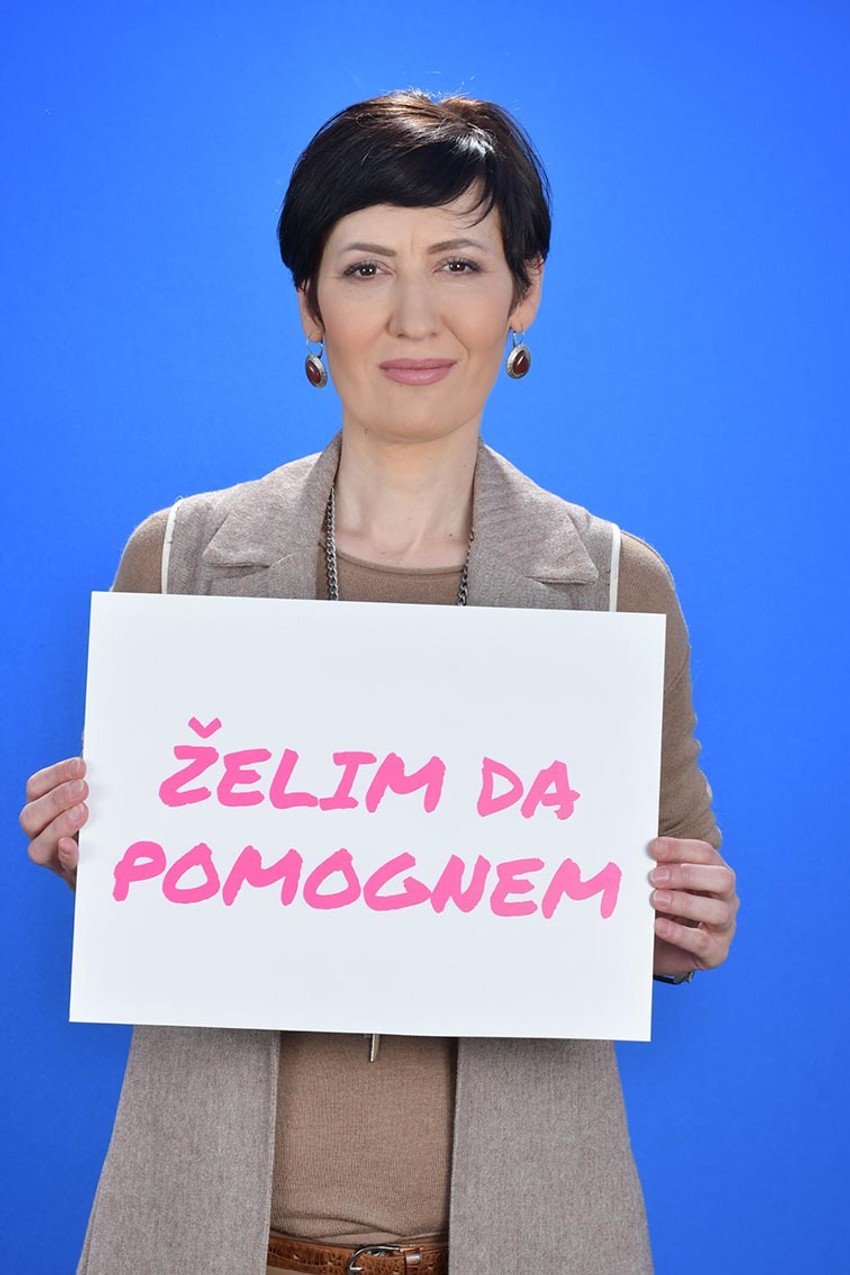 Rada Nikolić iz Užica, članica Udruženja za borbu protiv raka dojke "Jefimija" iz Užica