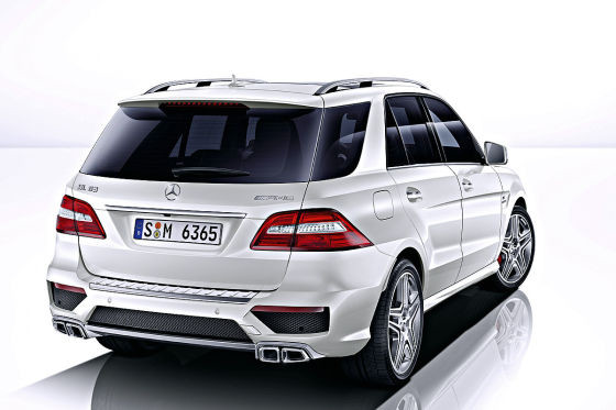 Mercedes ML 63 AMG: SUV na ostro