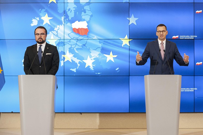 KONFERENCJA PREMIERA PO ZAKONCZENIU SZCZYTU UNII EUROPEJSKIEJ W WARSZAWIE