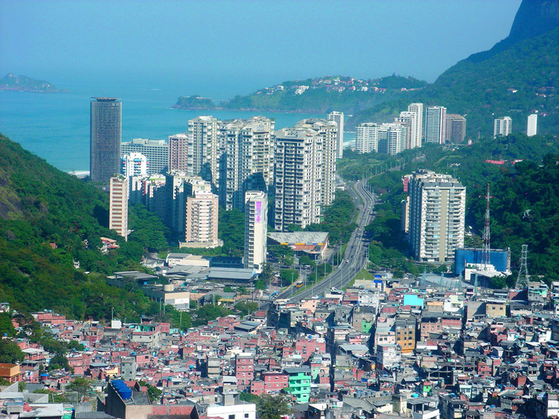 Rio de Janeiro, favela Rocinha