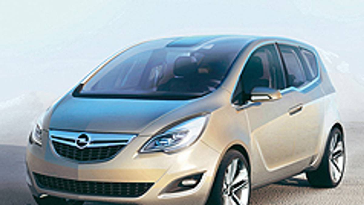Opel Meriva - Z drzwiami pod wiatr