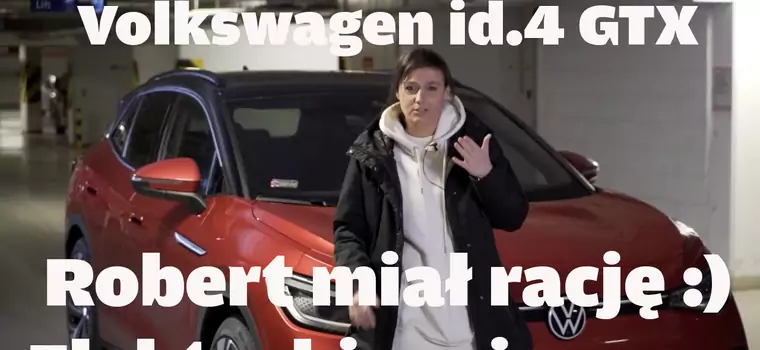 Volkswagen ID.4 GTX - jednak Robert miał rację