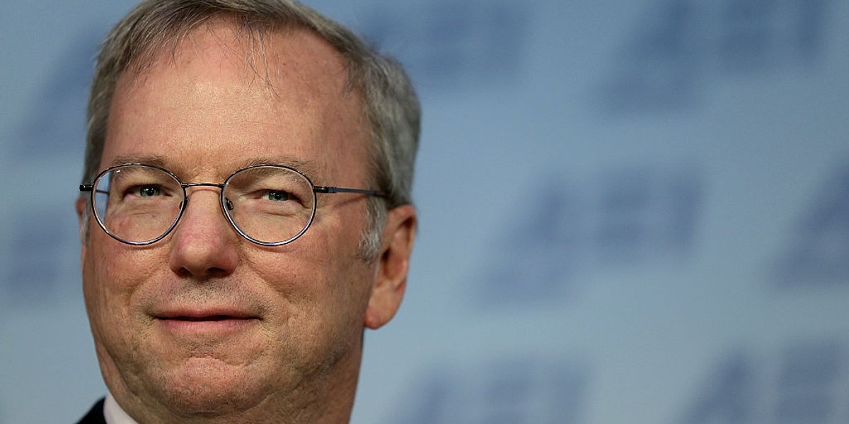 Eric Schmidt stał na czele Google'a, a potem Alphabetu przez kilkanaście lat 