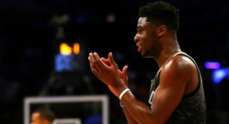 Denver Nuggets' Emmanuel Mudiay was ruled to have touched the ball before it went out of bounds during a game earlier this month against the Memphis Grizzlies