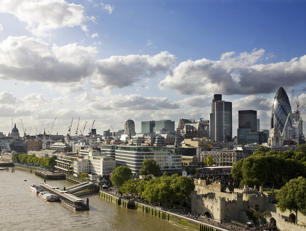 City of London - dzielnica finansowa stolicy Wielkiej Brytanii