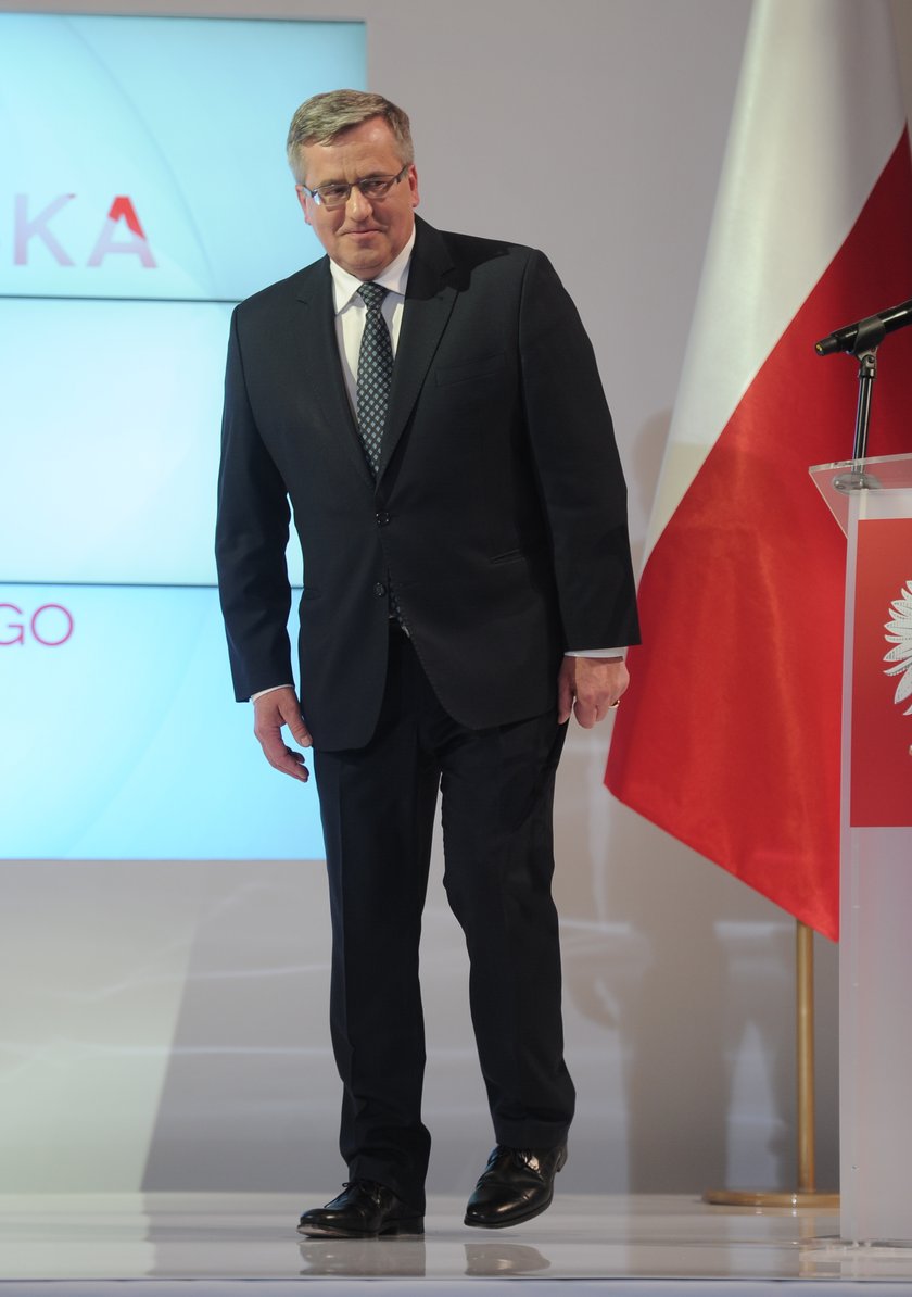 Komorowski się chwali