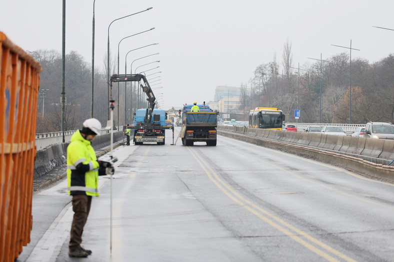 Nowy wiadukt Trasy Łazienkowskiej