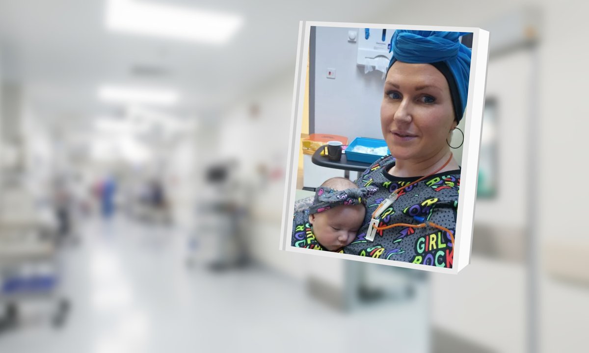 Zaczęła chemioterapię w 27. tygodniu ciąży. 42-latka przeszła przez piekło