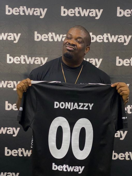 Don Jazzy; Superstar producer during the Betway BBNaija Ambassador’s signing ceremony yesterday.