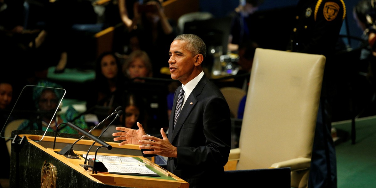 Obama calls for a new global business model to fight climate change