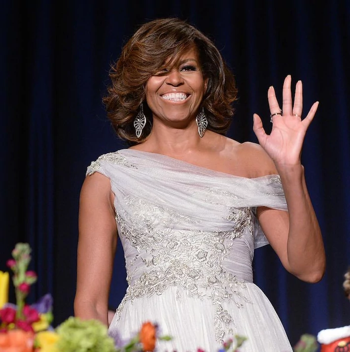 8. Michelle Obama.  Pierwsza Dama USA. Wiek: 50 lat. 