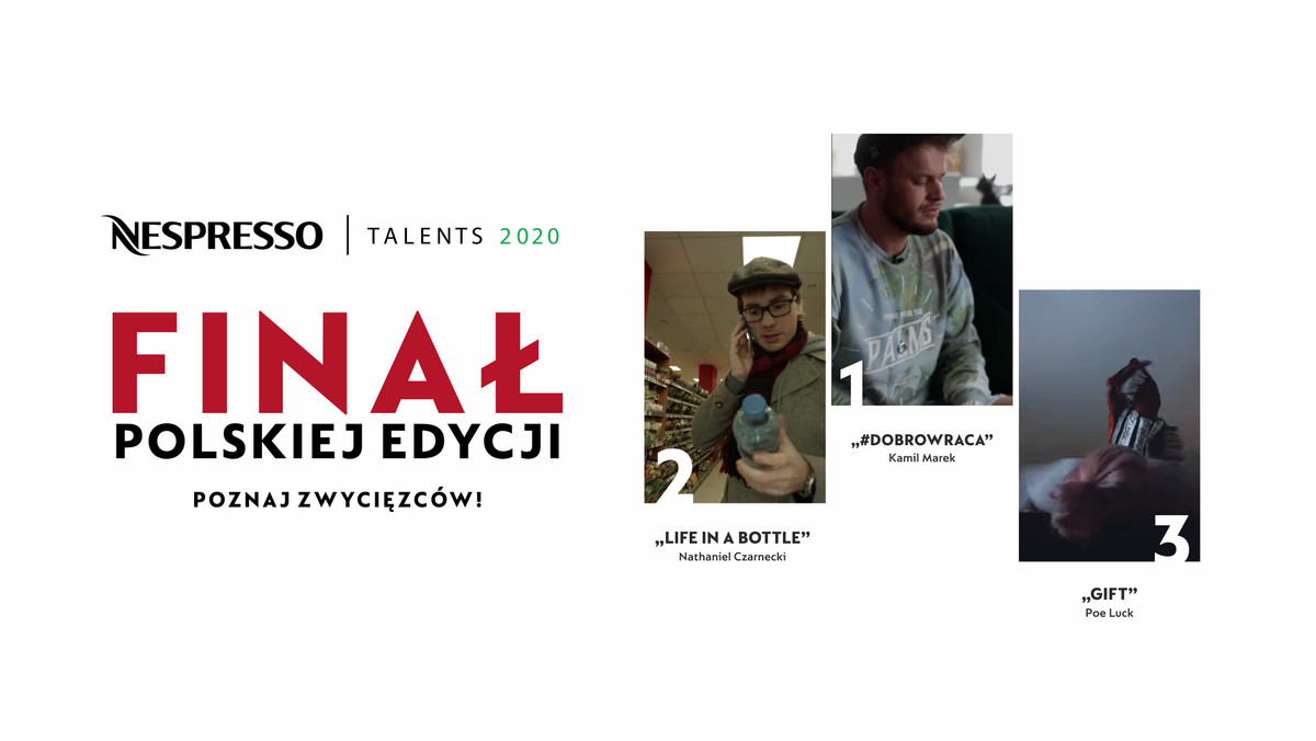 Nespresso Talents: znamy laureatów polskiej edycji konkursu filmowego