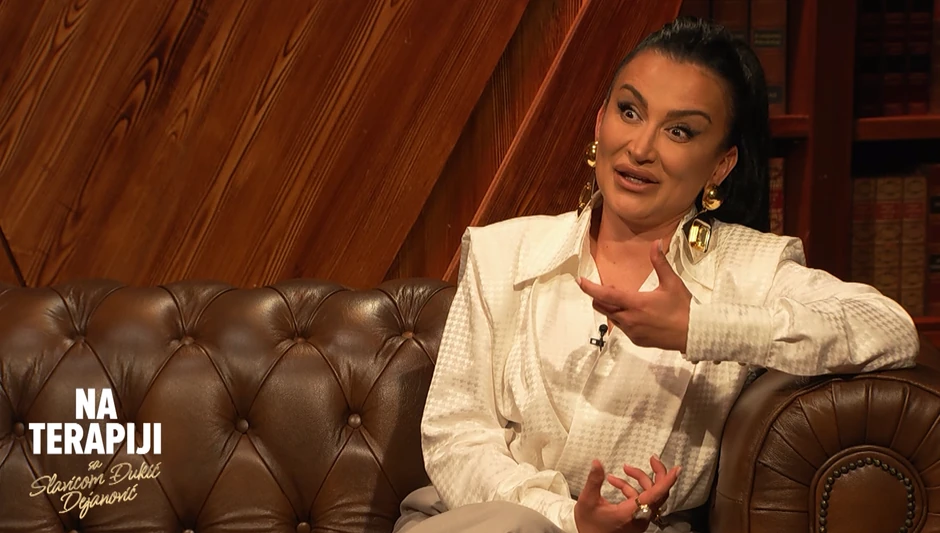 Andreana Čekić, emisija "Na terapiji sa Slavicom Đukić Dejanović"