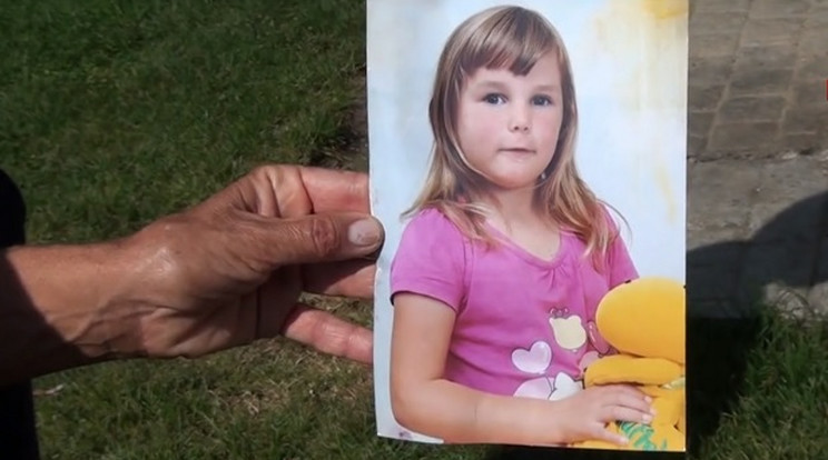 A meggyilkolt H. Adrienn mindössze nyolcéves volt / Fotó: TV2