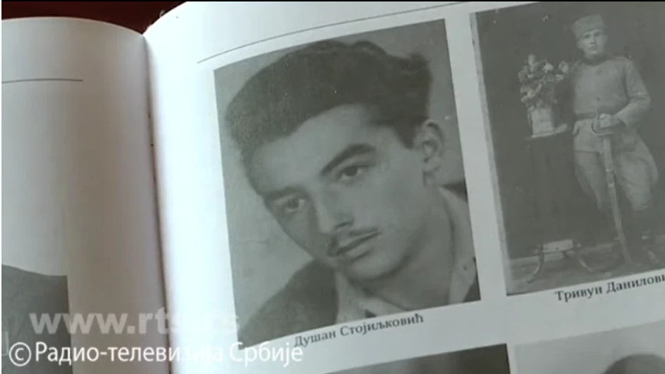 Dušan Stojiljković, slika iz mladosti