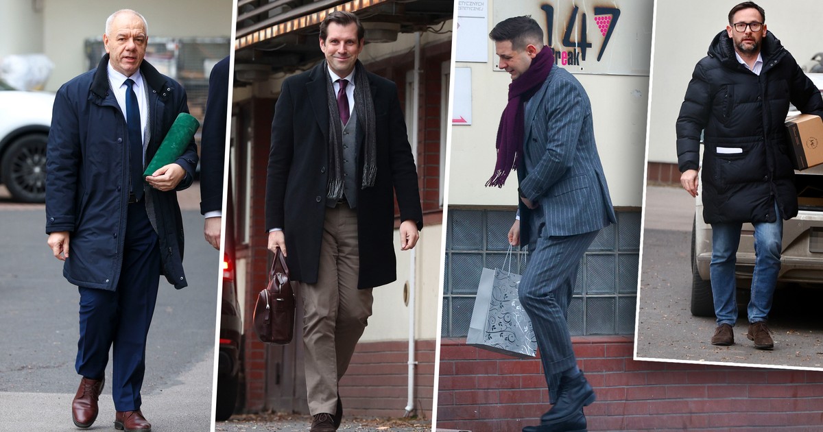 Audiencje na Nowogrodzkiej. Delegacje "harcerzy" i "maślarzy" przybyły oddzielnie