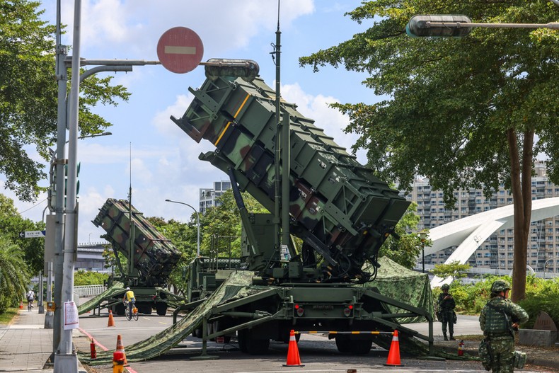 Despite the growing spending, much of the continent's demand for military equipment continues to be met by foreign manufacturers (I-Hwa Cheng / AFP via Getty Images)