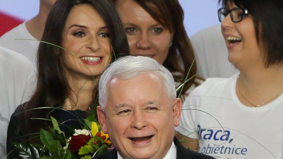 Jarosław Kaczyński i Marta Kaczyńska