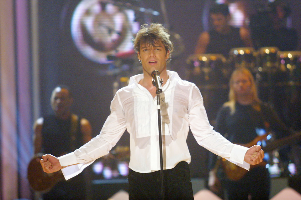 Ricky Martin w 2001 roku