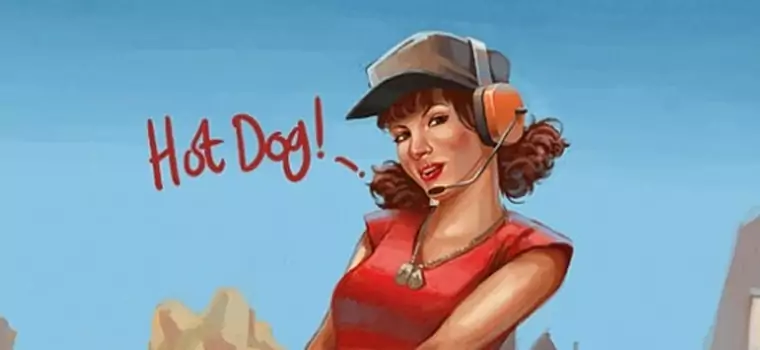 Słodkie pin-up girls z Team Fortress 2