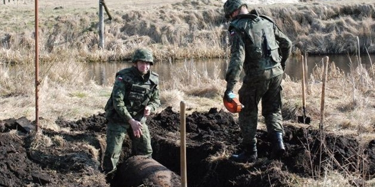 Znalazł bombę z czasów II wojny światowej