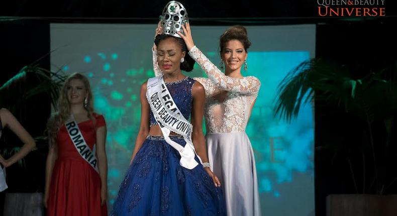 Abena Akuaba makes Ghana proud at 2016 Queen Beauty Universe in Spain