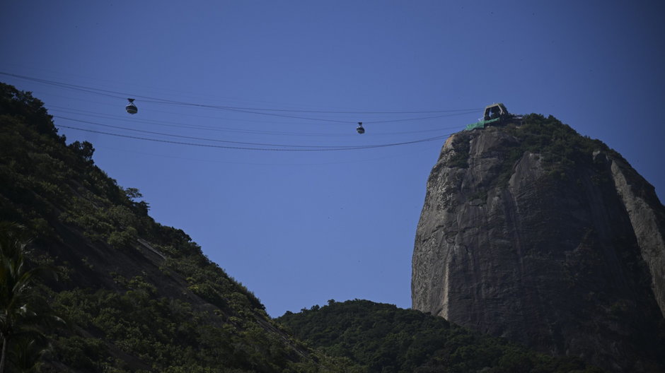 Awantura o kolejkę tyrolską na górze Głowa Cukru (Pão de Açúcar) w Rio de Janeiro