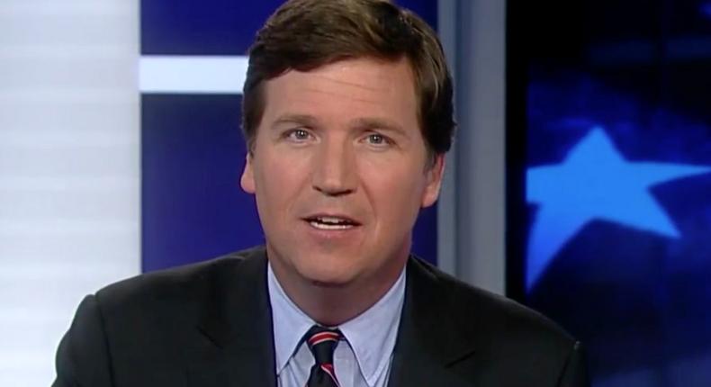Fox News host Tucker Carlson.