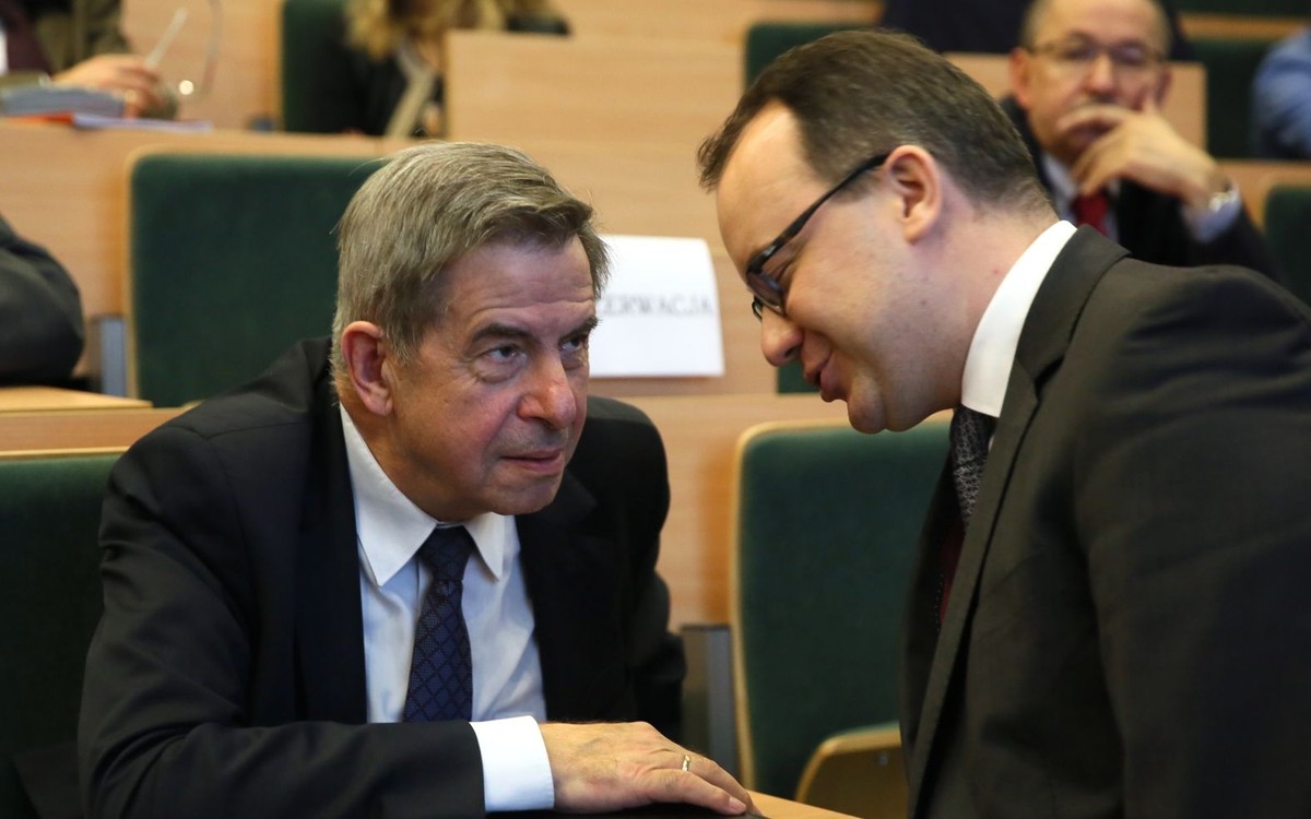 Prof. Andrzej Zoll i Adam Bodnar