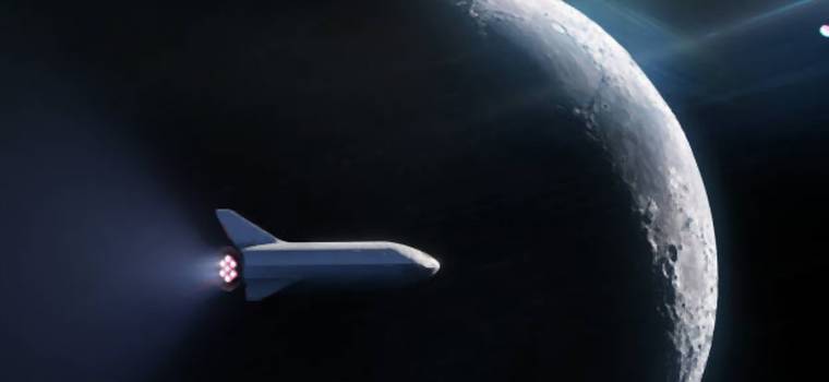 SpaceX zapowiada załogowy lot na Księżyc. Wykorzysta rakietę BFR