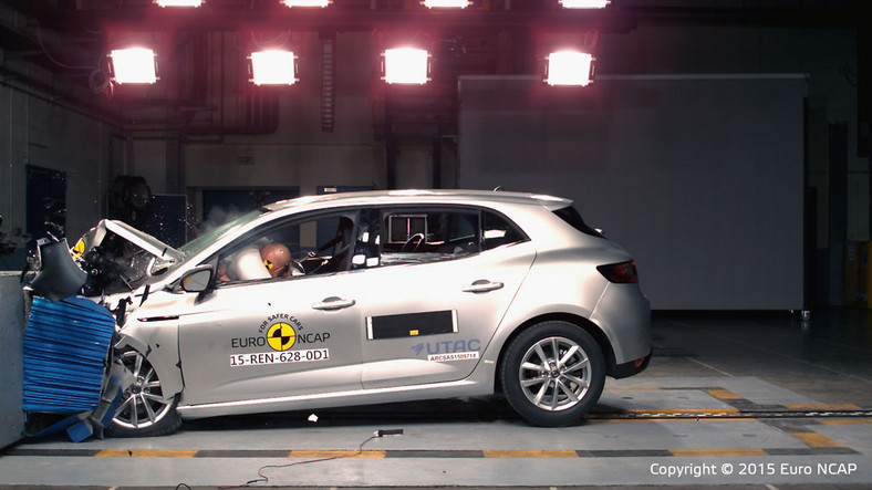 Renault Megane - wynik EuroNCAP 4 gwiazdki