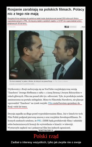 Galeria najlepszych memów minionego tygodnia