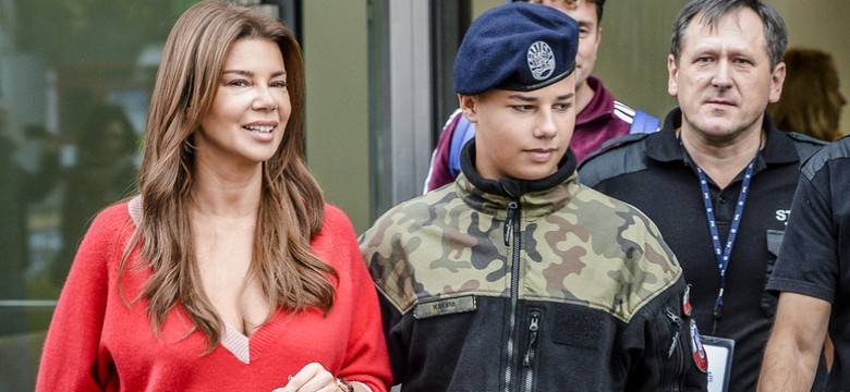 Jeszcze pasja, czy już fiksacja? Syn Edyty Górniak nie rozstaje się z wojskowymi ubraniami. FOTO