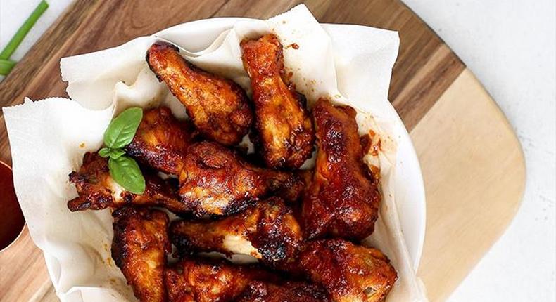 BBQ chicken wings